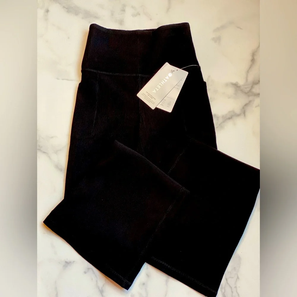 Athleta Salutation Stash Rib Flare - Picture 1 of 3